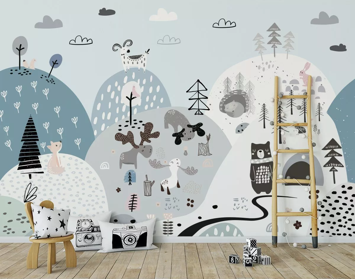 Дитячі шпалери